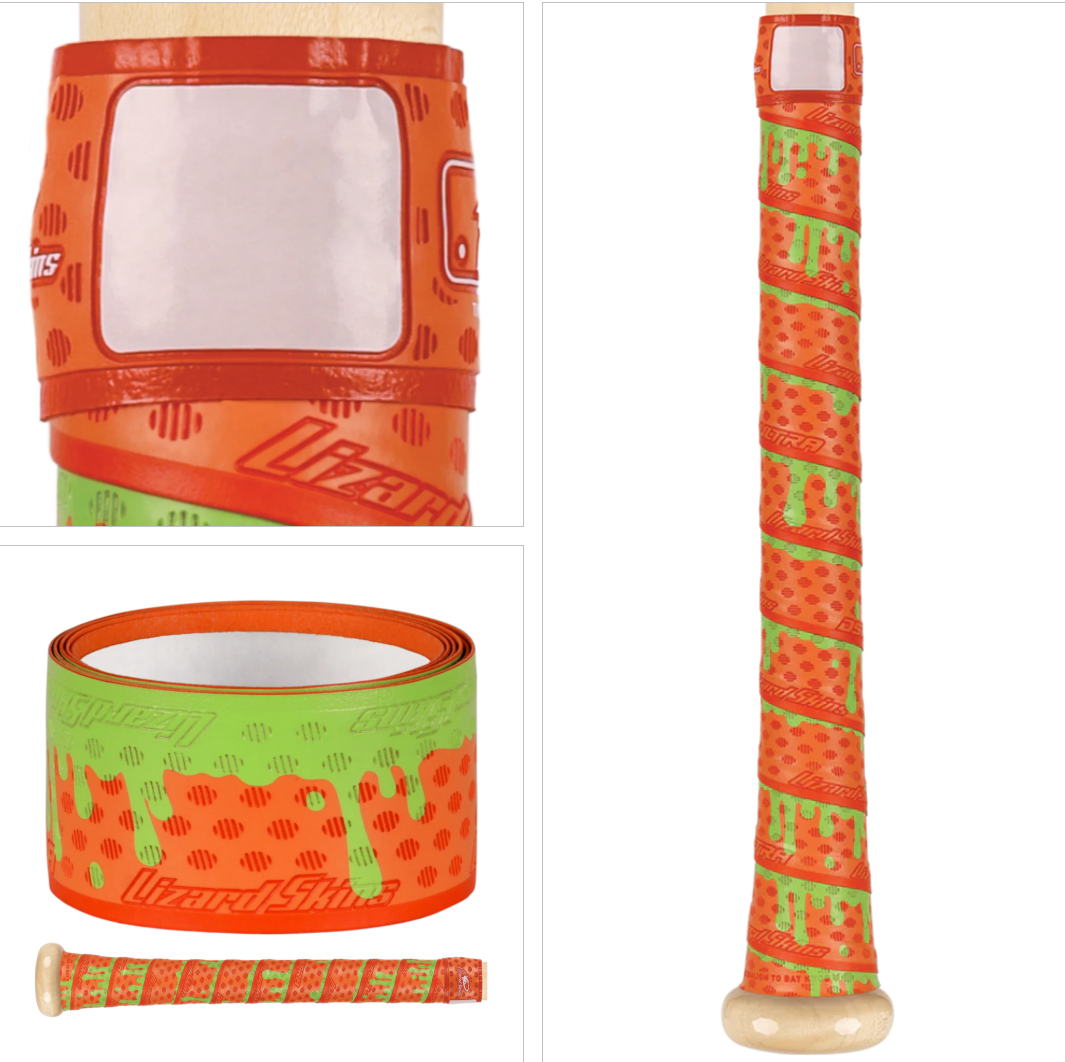 DSP Ultra Bat Grip - Orange Slime